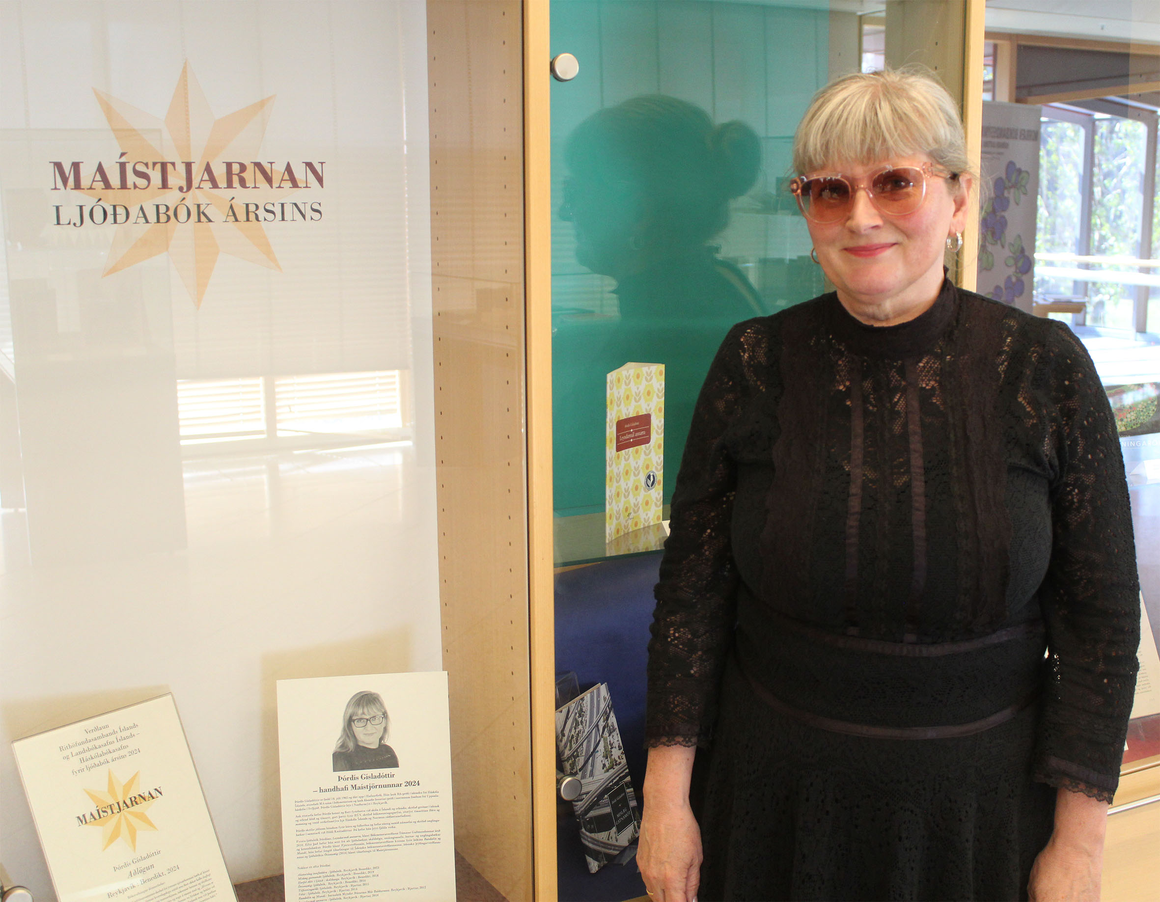 The May Star Poetry Award 2023 was awarded to Þórdís Gísladóttir