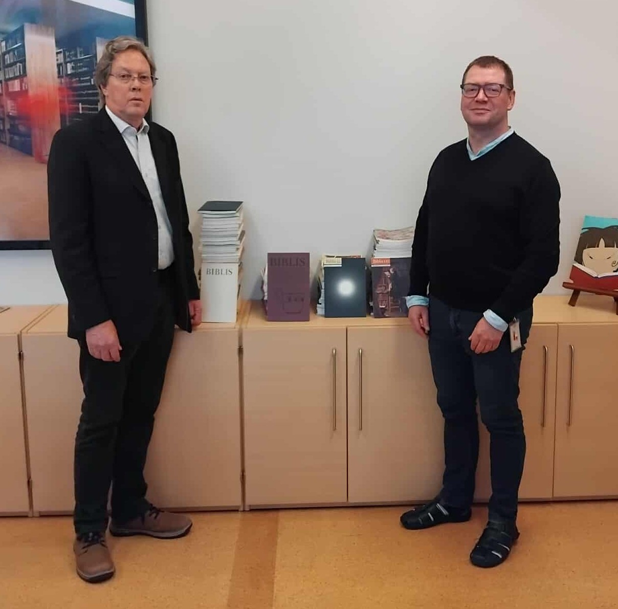 Sænska bóksögutímaritið Biblis frá upphafi