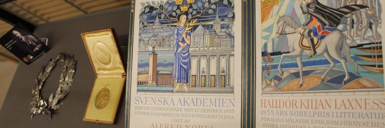 Laxness_Nobel_banner